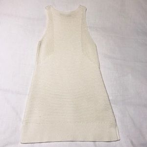 All Saints NWOT Cream Sweater Tunic / Mini Dress